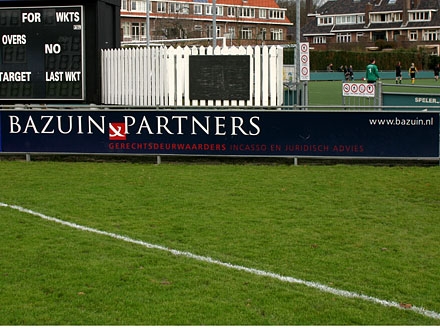 Reclamebord plaatsen? Sponsoring@konhcvv.nl