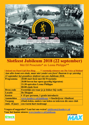 Meld je aan voor het Slotfeest op 22 sep!