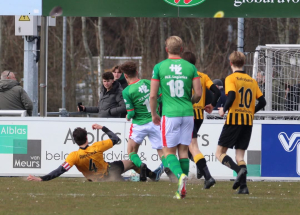 Strafschop door Joppe van der Bruggen weggegeven.