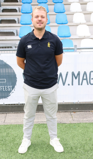 Laurens Wittmaekers, de nieuwe hoofdtrainer van HVV onder 23.