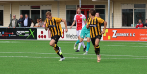 Synchroonlopen: Max Hagemann en Manu Kranenburg.