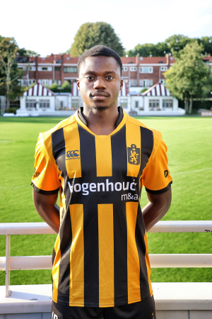 Anthony Ilori maakte zijn eerste doelpunt voor HVV onder 23, de 5-1.