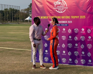 Fr&eacute;d&eacute;rique Overdijk tijdens interview