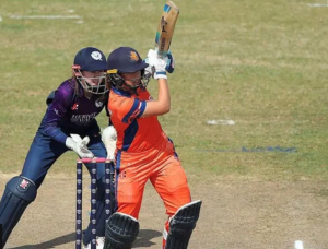 Phebe Molkenboer aan bat tegen Schotland