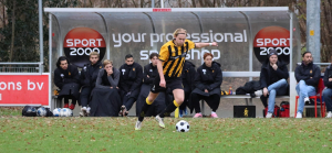 Ole de Mooij speelde zelfs met een voetblessure een prima wedstrijd.