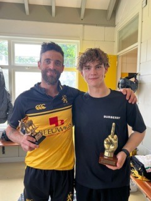 Roderik Sillevis en Victor Wiesmeier