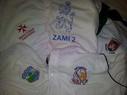 Aantal Zami II tourshirts