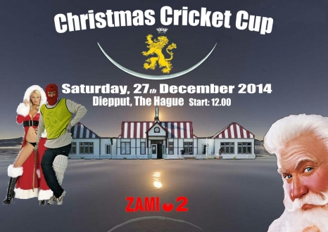 CHRISTMAS CRICKET CUP