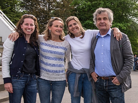 VAC commissie: van links naar rechts: Colette Ofner, Marysia Piësla, Merel van Huijstee en Philip Nijgh