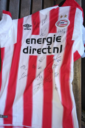 Gesingeerd shirt PSV