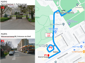 Parkeren tijdens het Sterrentoernooi / Parking