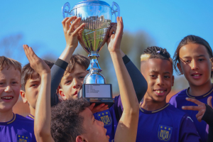 Winnaar RSC Anderlecht met de beker