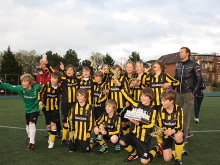 Kampioensfoto HVV D3, seizoen 2011-2012