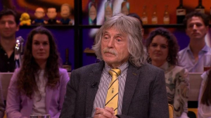 Johan Derksen met KONHCVV das